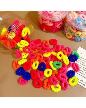 Набор резинок в баночке 100шт Диаметр 2см