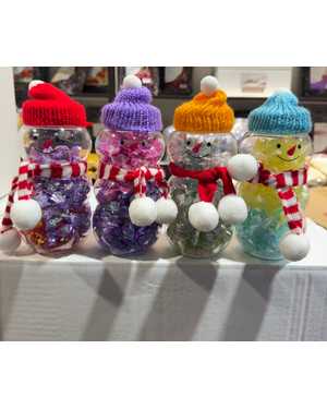 Конфеты леденцы форме Снеговика