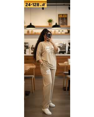 ЖЕНСКИЙ КОСТЮМ ДВОЙКА ТКАНЬ ТРИКОТАЖ