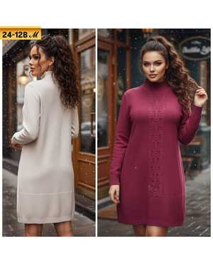 ПЛАТЬЕ ТКАНЬ ВЯЗАНЫЙ КАШЕМИР