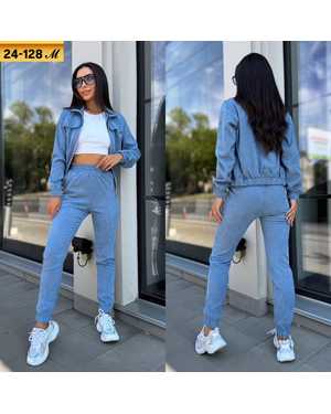 ЖЕНСКИЙ КОСТЮМ ДВОЙКА ТКАНЬ МИКРО ВЕЛЬВЕТ