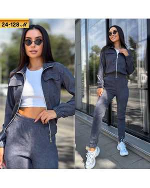 ЖЕНСКИЙ КОСТЮМ ДВОЙКА ТКАНЬ МИКРО ВЕЛЬВЕТ