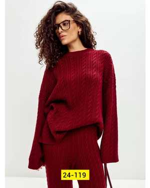 ЖЕНСКИЙ КОСТЮМ ДВОЙКА ТКАНЬ ВЯЗКА