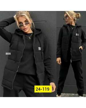 ЖЕНСКИЙ КОСТЮМ ТРОЙКА ТКАНЬ ФЛИС