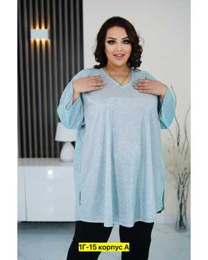Женская блузка. Ткань люрекс