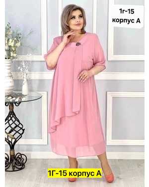 Женское платье. Ткань шифон