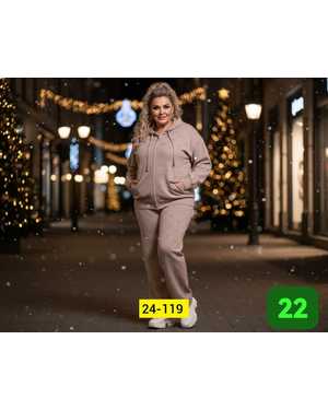 ЖЕНСКИЙ КОСТЮМ ДВОЙКА ТКАНЬ ВЯЗКА