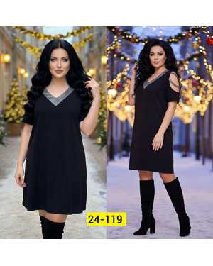 ПЛАТЬЕ ТКАНЬ ТРИКОТАЖ