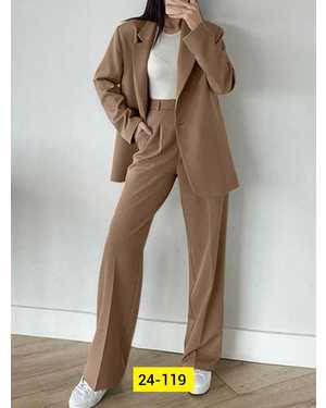 ЖЕНСКИЙ КОСТЮМ ДВОЙКА ТКАНЬ БАРБИ