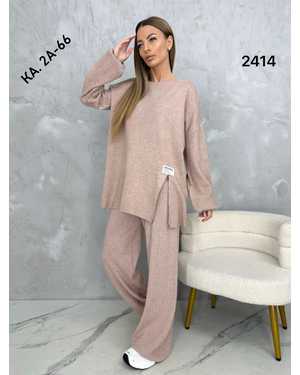 ЖЕНСКИЙ КОСТЮМ ДВОЙКА ТКАНЬ ШЕРСТЬ