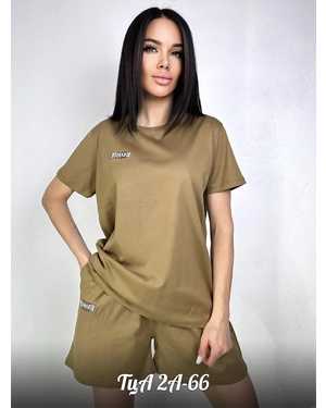 ЖЕНСКИЙ КОСТЮМ ДВОЙКА ТКАНЬ ХЛОПОК