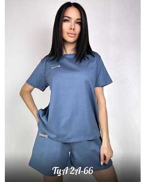 ЖЕНСКИЙ КОСТЮМ ДВОЙКА ТКАНЬ ХЛОПОК