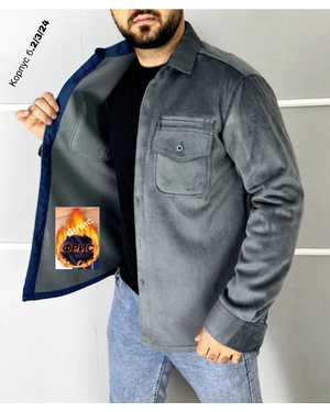 РУБАШКА В РАЗМЕР ТКАНЬ БАРХАТ, ФЛИС