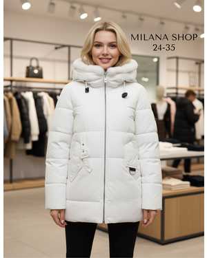 Фабричные зимние курточки Указанные размеры: 42 44 46 48 50 Подходит на (44-46) (46-48) (48-50) (50-52) (52-54)