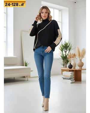 СВИТЕР ТКАНЬ КАШМИР ФАБРИЧНЫЙ