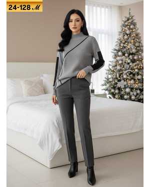 СВИТЕР ТКАНЬ КАШМИР ФАБРИЧНЫЙ