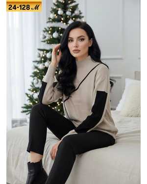 СВИТЕР ТКАНЬ КАШМИР ФАБРИЧНЫЙ