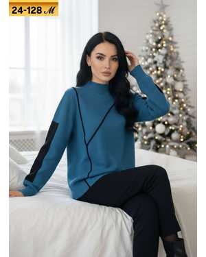 СВИТЕР ТКАНЬ КАШМИР ФАБРИЧНЫЙ