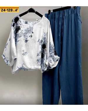 ЖЕНСКИЙ КОСТЮМ ДВОЙКА ТКАНЬ СИНГАПУР