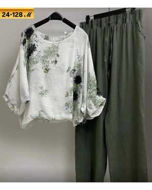 ЖЕНСКИЙ КОСТЮМ ДВОЙКА ТКАНЬ СИНГАПУР