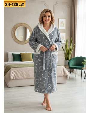 ХАЛАТ ТКАНЬ ВЕЛСОФТ