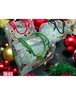 Пакеты для упаковки конфет в форме куба размер: 9х11х15см без выбора