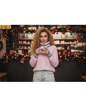 СВИТЕР ТКАНЬ ВЯЗАНЫЙ