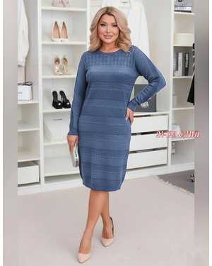 ПЛАТЬЕ ТКАНЬ ВЯЗКА С БЛЕСКОМ