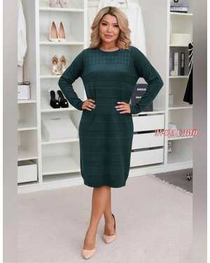 ПЛАТЬЕ ТКАНЬ ВЯЗКА С БЛЕСКОМ