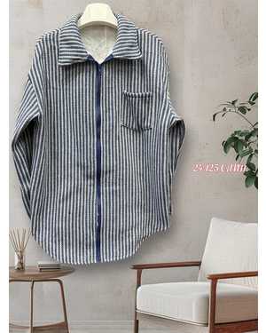 РУБАШКА ТКАНЬ ДРАП С ПОЛНЫМ МЕХОМ