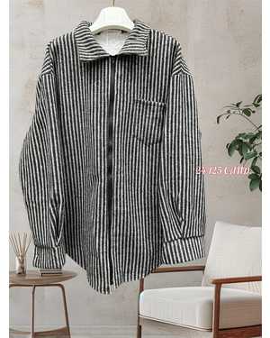 РУБАШКА ТКАНЬ ДРАП С ПОЛНЫМ МЕХОМ