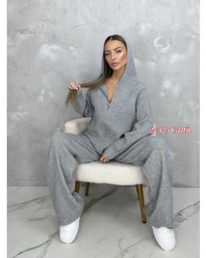 ЖЕНСКИЙ КОСТЮМ ТКАНЬ ВЯЗАНЫЙ