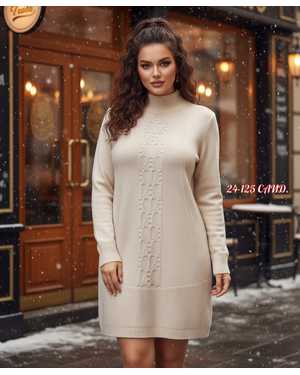 ПЛАТЬЕ ТКАНЬ ВЯЗАНЫЙ КАШЕМИР