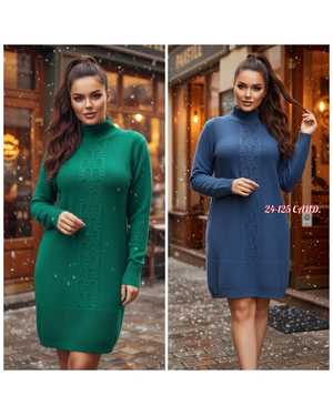 ПЛАТЬЕ ТКАНЬ ВЯЗАНЫЙ КАШЕМИР