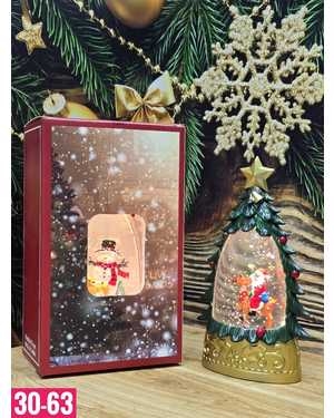 Фонарь Новогодняя светящаяся фигура Размер: 9х15см