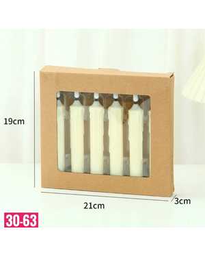 Свечи светодиодные на батарейках , с пультом Размер: 16 см набор 6 шт