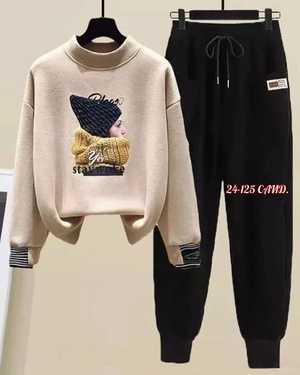 ЖЕНСКИЙ КОСТЮМ ДВОЙКА ТКАНЬ ФЛИС