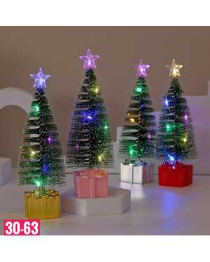 Новогодняя елка, пластик Размер 16см без выбора