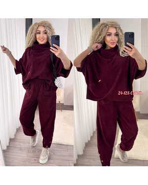 ЖЕНСКИЙ КОСТЮМ ДВОЙКА ТКАНЬ МИКРО ВЕЛЬВЕТ