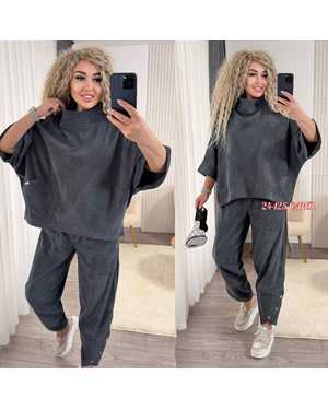 ЖЕНСКИЙ КОСТЮМ ДВОЙКА ТКАНЬ МИКРО ВЕЛЬВЕТ