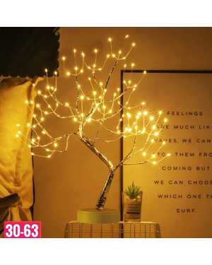 Светильник светодиодное дерево настольный Размер 45 см