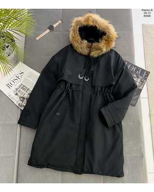 КУРТКА ТКАНЬ НАТУРАЛЬНЫЙ МЕХ