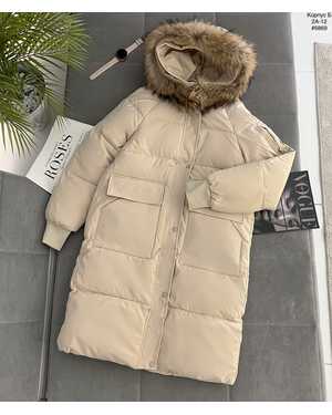 КУРТКА ТКАНЬ НАТУРАЛЬНЫЙ МЕХ