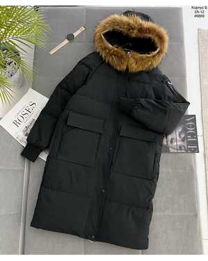 КУРТКА ТКАНЬ НАТУРАЛЬНЫЙ МЕХ