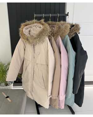 КУРТКА ТКАНЬ НАТУРАЛЬНЫЙ МЕХ