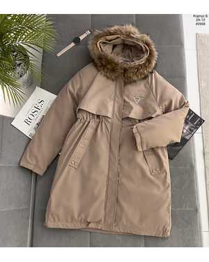 КУРТКА ТКАНЬ НАТУРАЛЬНЫЙ МЕХ