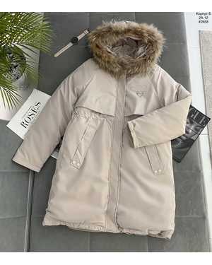 КУРТКА ТКАНЬ НАТУРАЛЬНЫЙ МЕХ