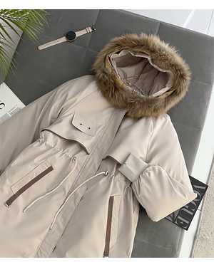 КУРТКА ТКАНЬ НАТУРАЛЬНЫЙ МЕХ