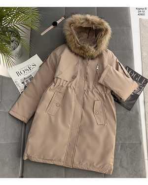 КУРТКА ТКАНЬ НАТУРАЛЬНЫЙ МЕХ
