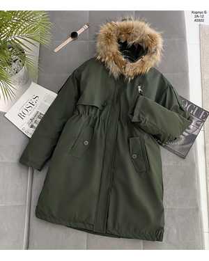 КУРТКА ТКАНЬ НАТУРАЛЬНЫЙ МЕХ